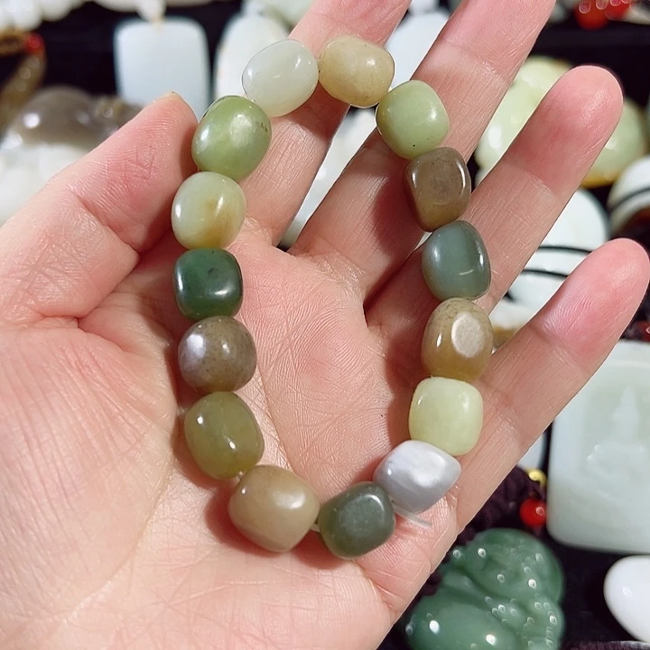 和田玉（糖玉）手链未镶嵌