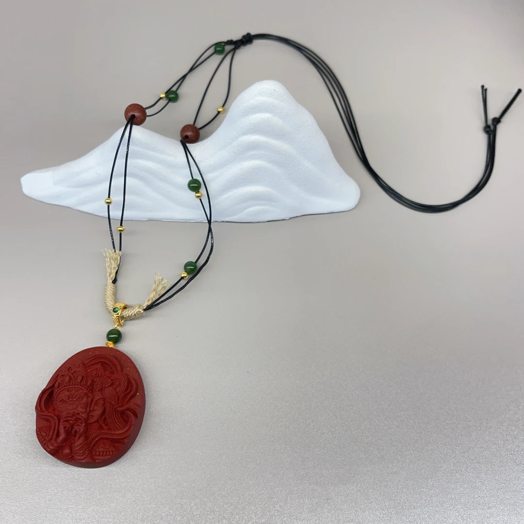 【珊木居】HXZ511JY 扎基 花蕊合香珠扎基吊坠