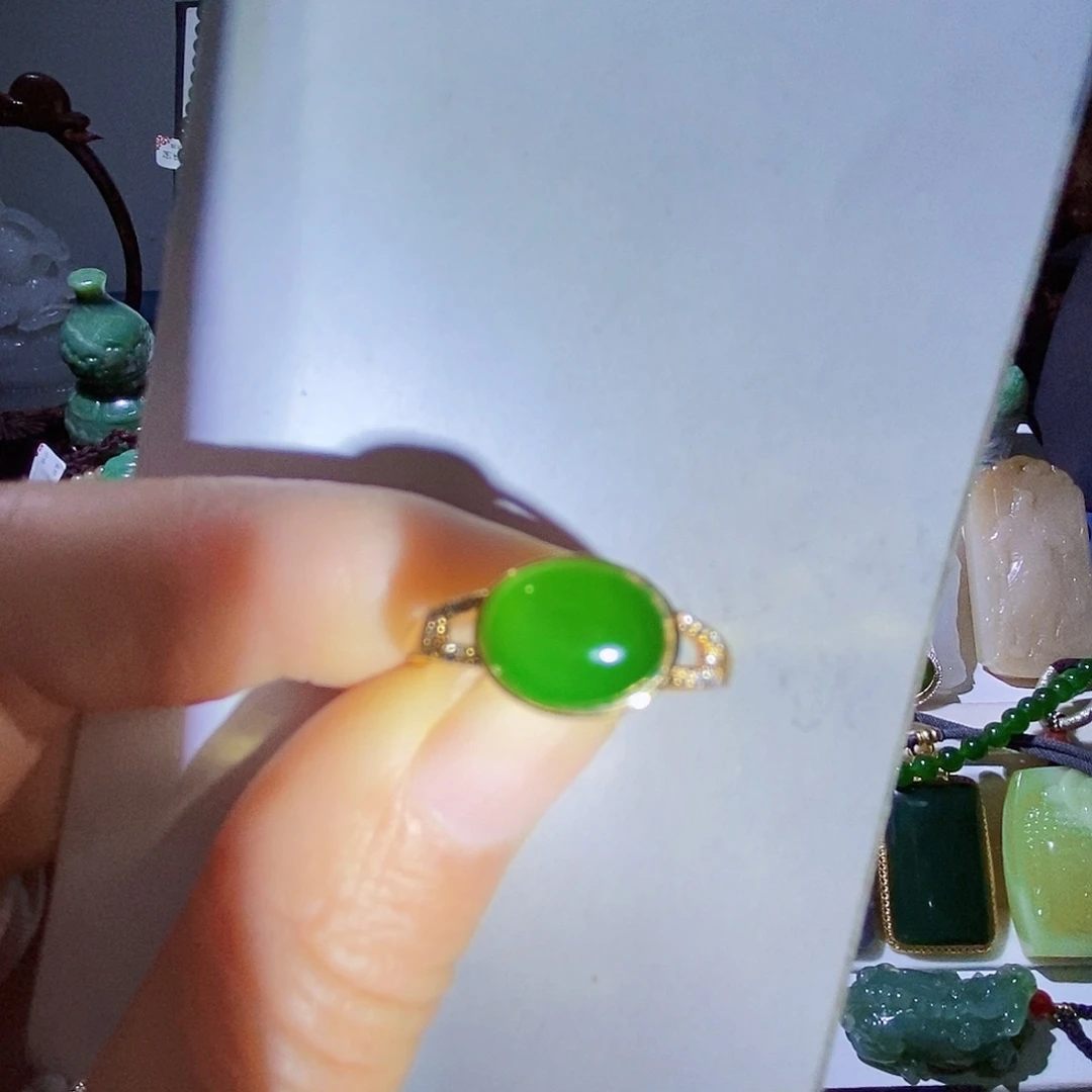 和田玉银S925镶嵌颈饰