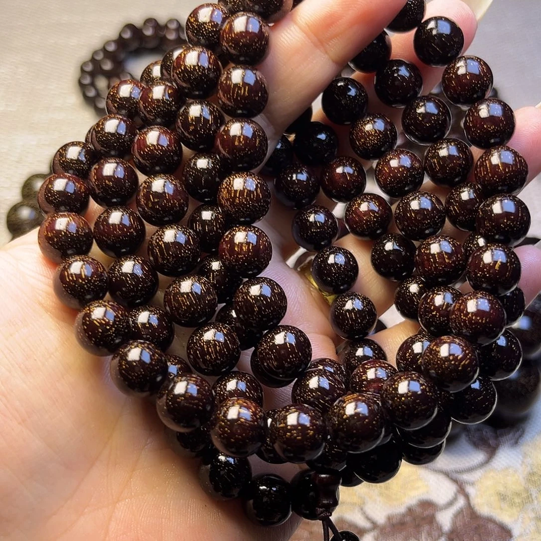 檀香紫檀（小叶紫檀）1.0 108颗满天星