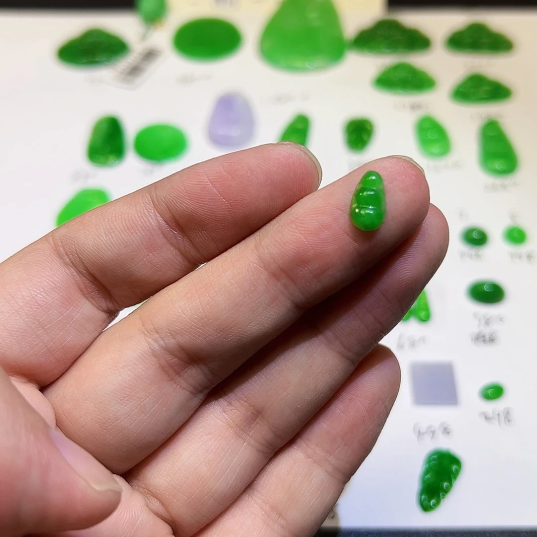 裸石翡翠天然缅甸A货翡翠