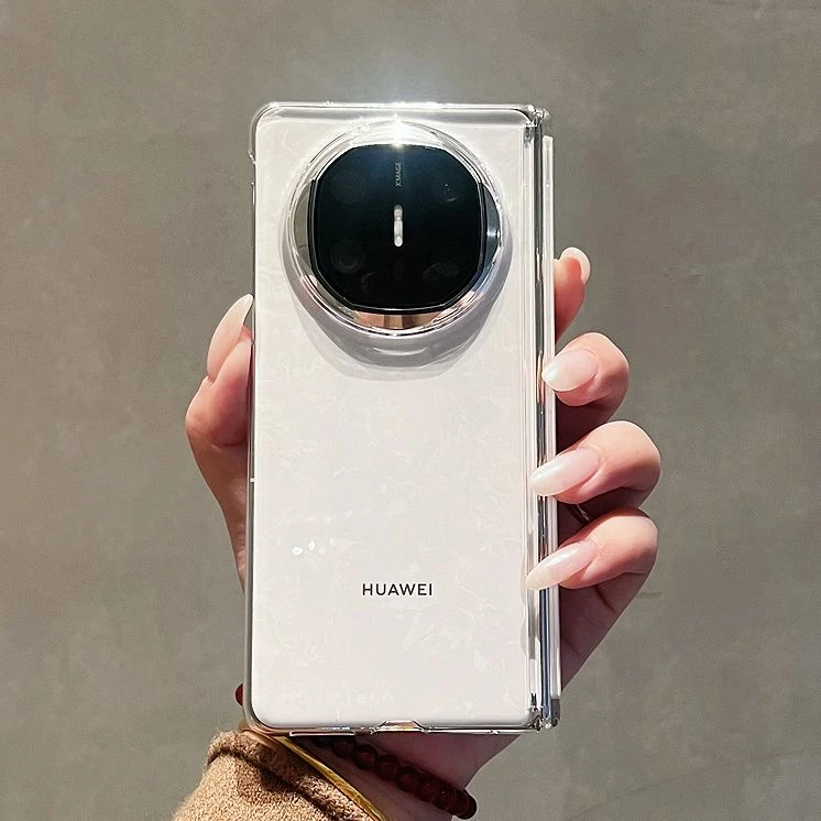 华为matex6手机壳新款高清晶透matex5全包防摔mateX3简约中轴保护