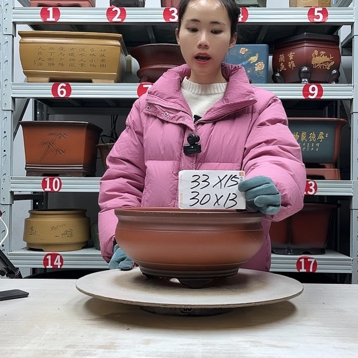 紫砂花盆紫砂花盆