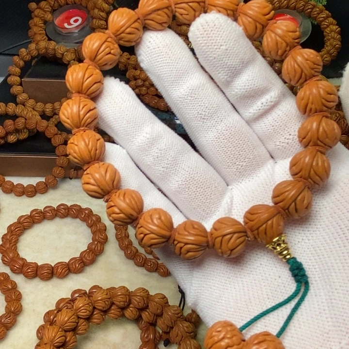 手串桃核秦岭龙纹桃核