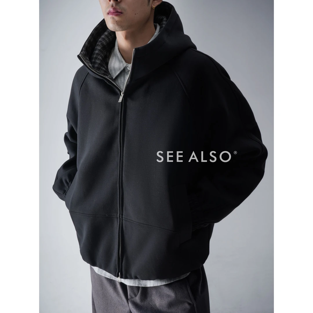 SEE ALSO『90白鸭绒』niu系新贵松弛感保暖户外秋冬拉链连帽羽绒服