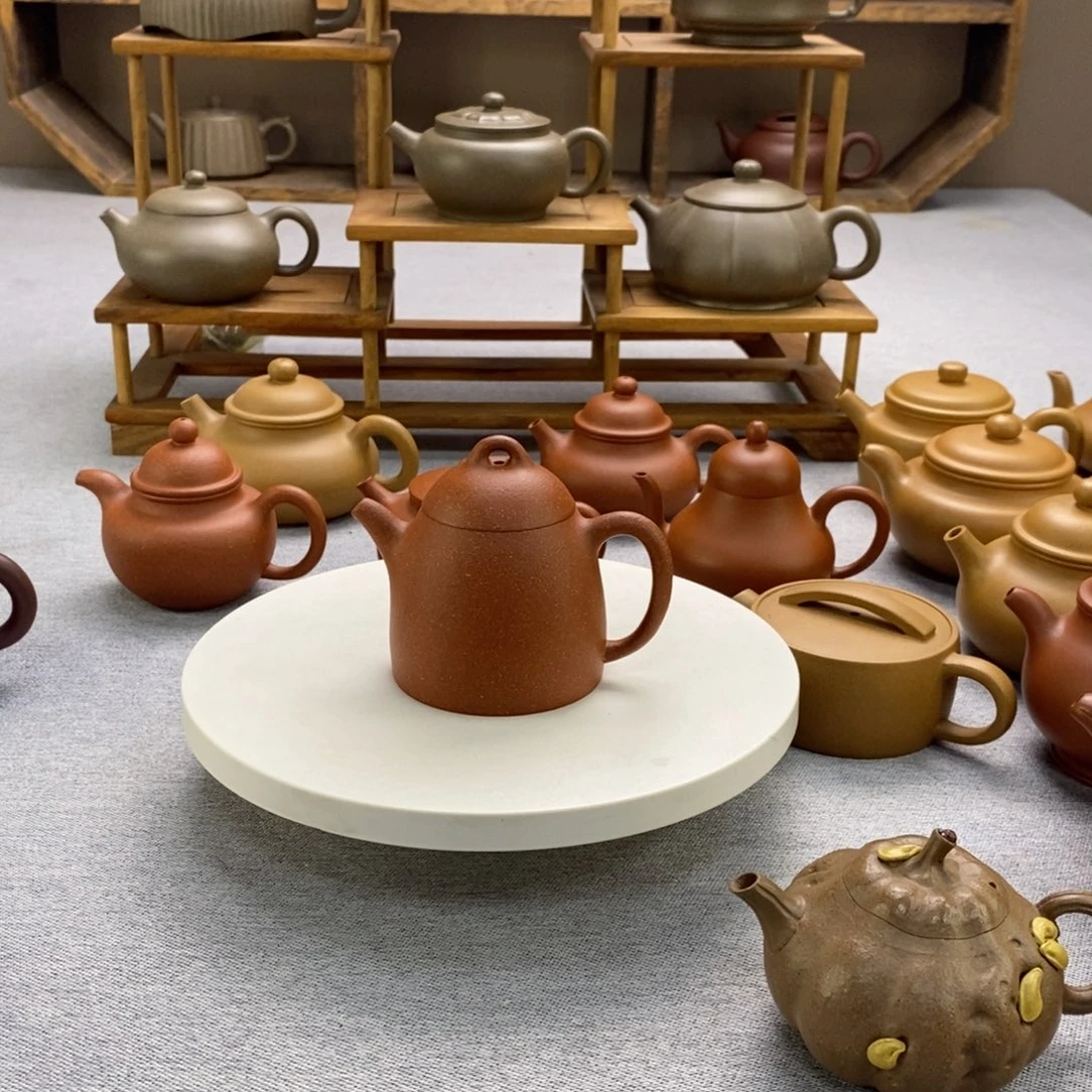 茶壶紫砂降坡泥子冶秦权