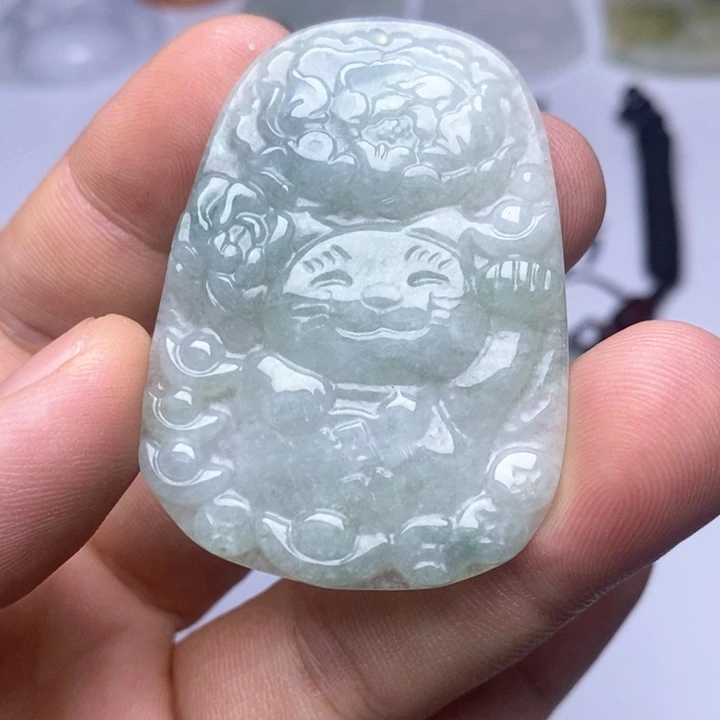颈饰未镶嵌翡翠翡翠