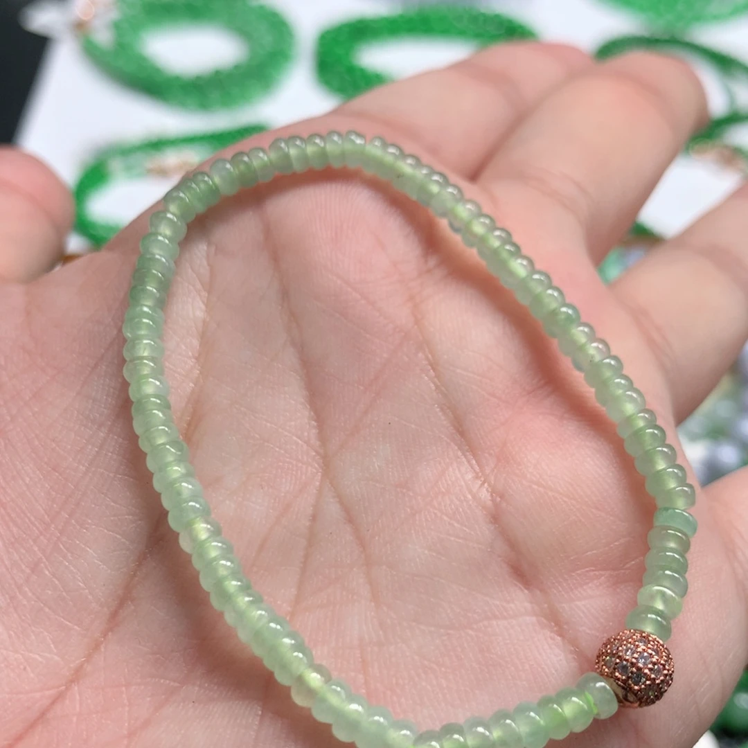 未镶嵌手链翡翠翡翠