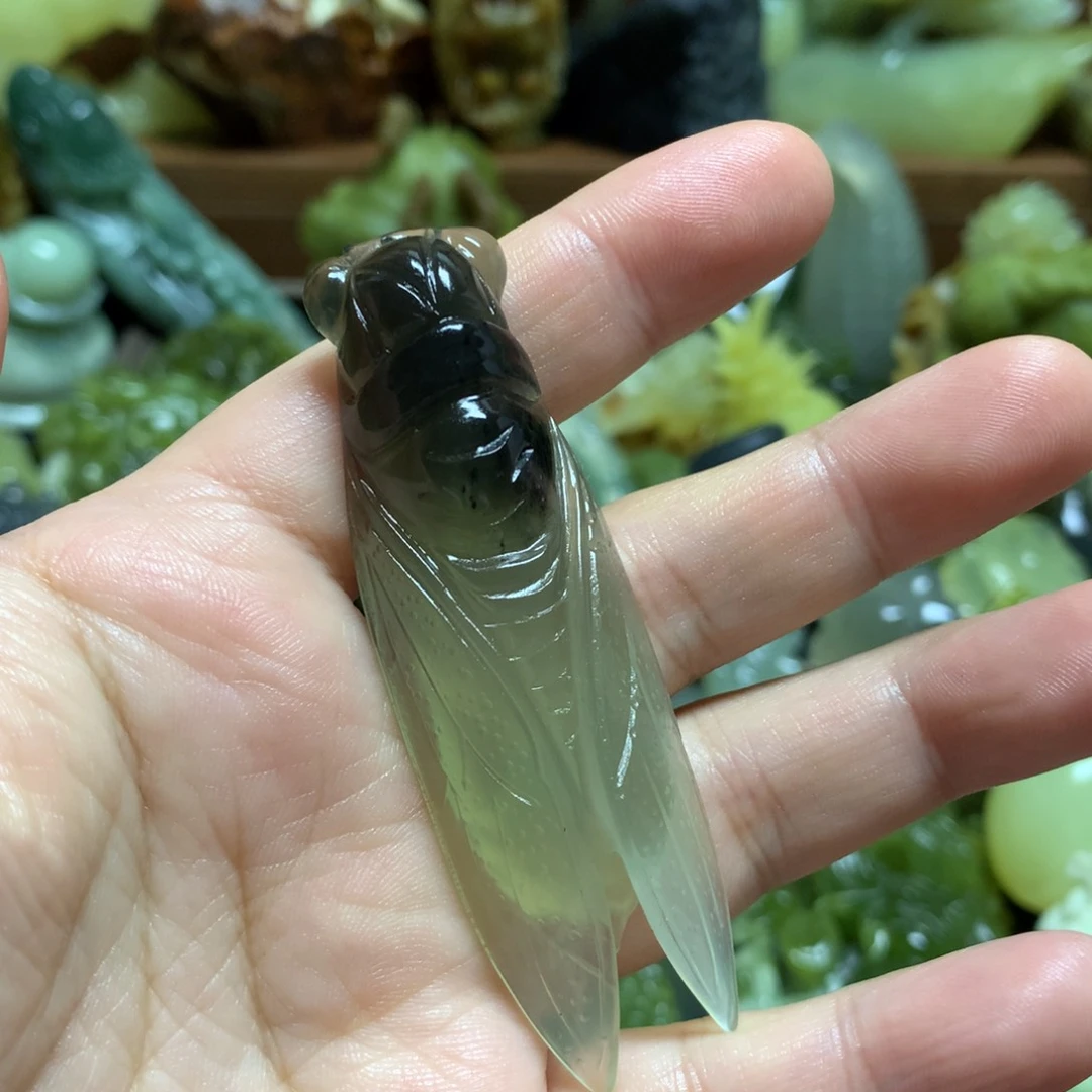 岫玉手把未镶嵌手把