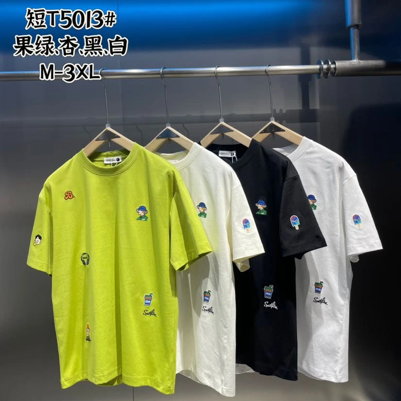 【欧洲站/T恤Nies】-5013-广州UUS-欧潮阔版私服短袖男女同款--