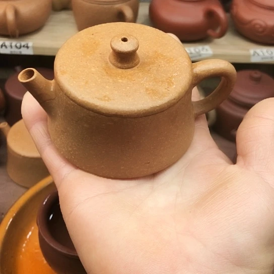 紫砂茶壶将坡泥云柱90豪升左右