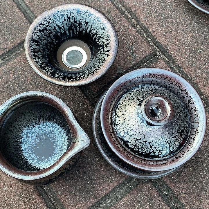 茶盏建窑建盏茶杯