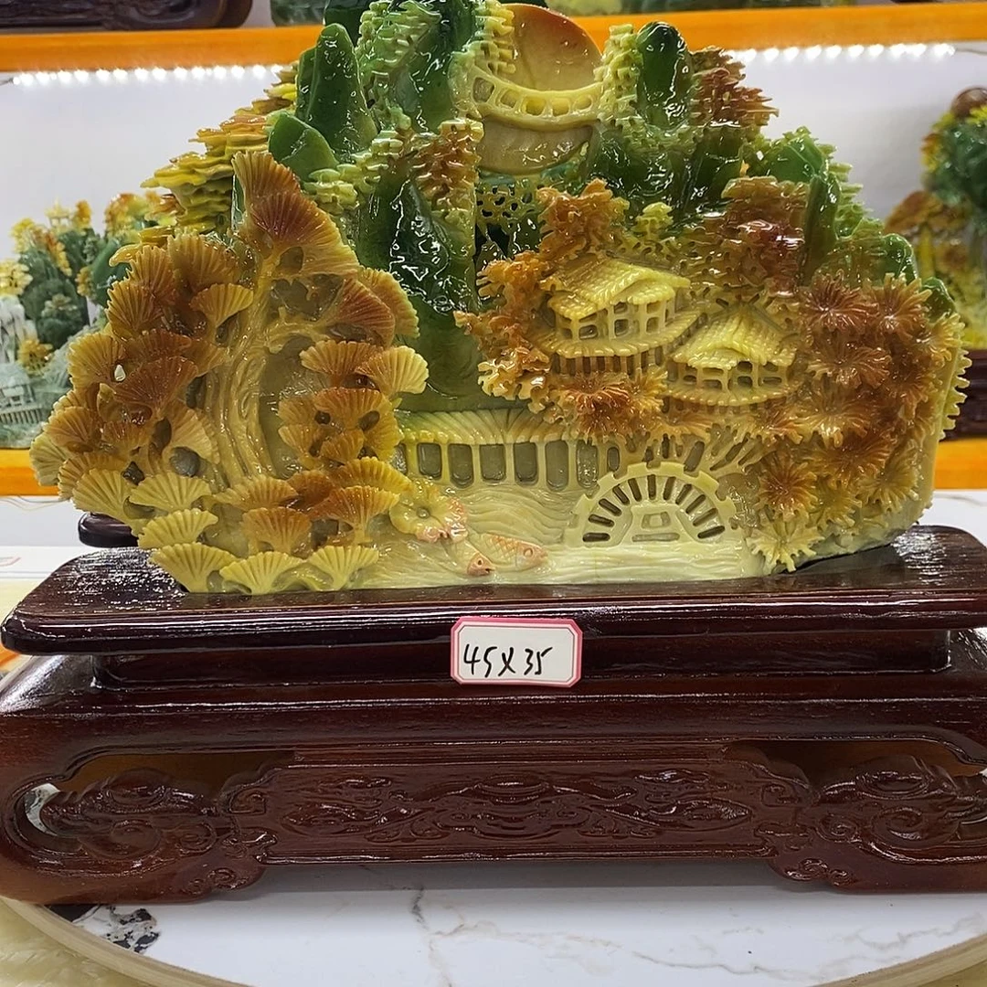 甜***糖石材手工雕刻工艺精湛