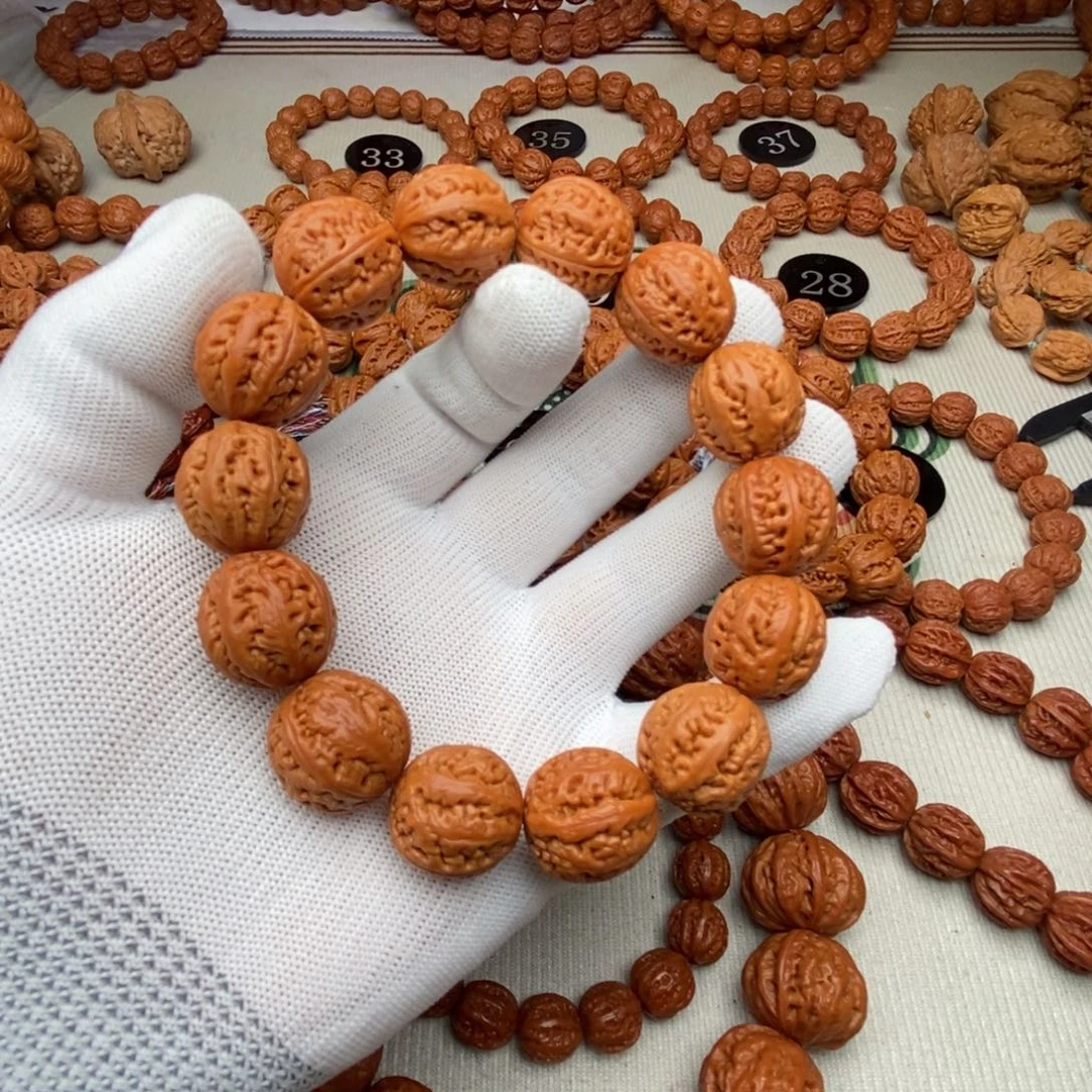 文玩核桃手串藏****下福利1.9八棱麻花