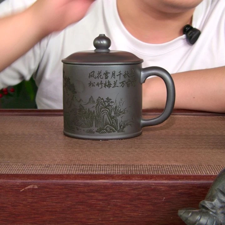 茶杯紫砂高货放漏