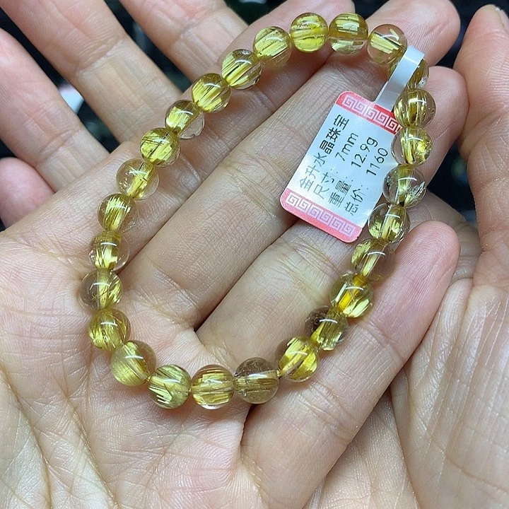 水晶手串未镶嵌张***～天然水晶