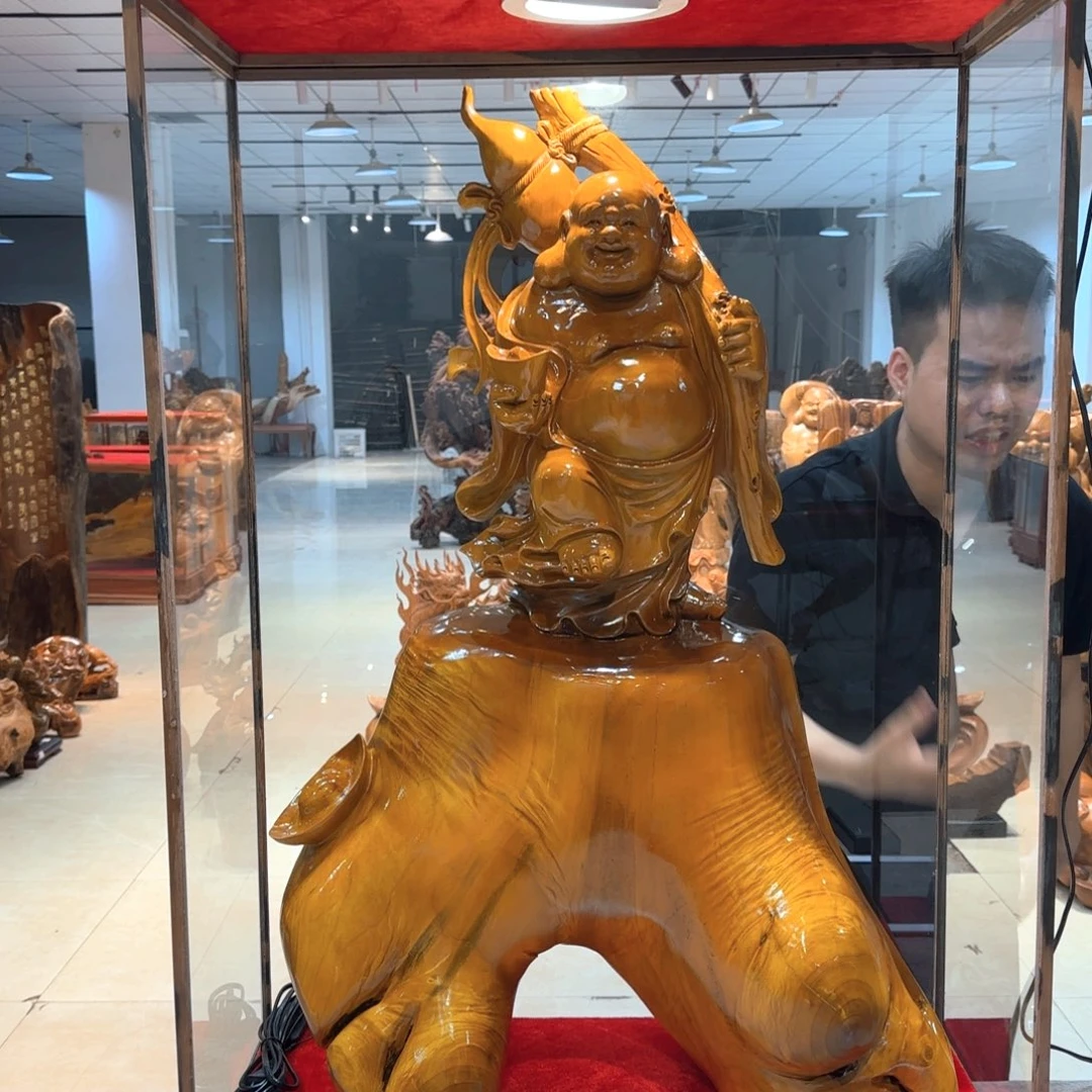 白***仔木工艺品摆件摆件