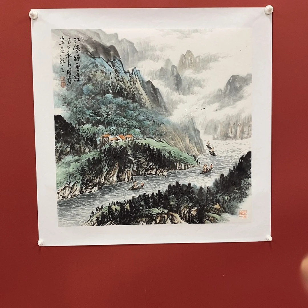 国画韦国春四尺斗方精品佳作