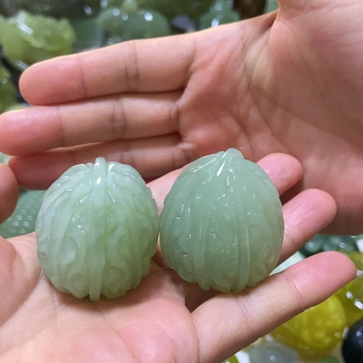 【闪购商品】未镶嵌蛇纹石玉把件