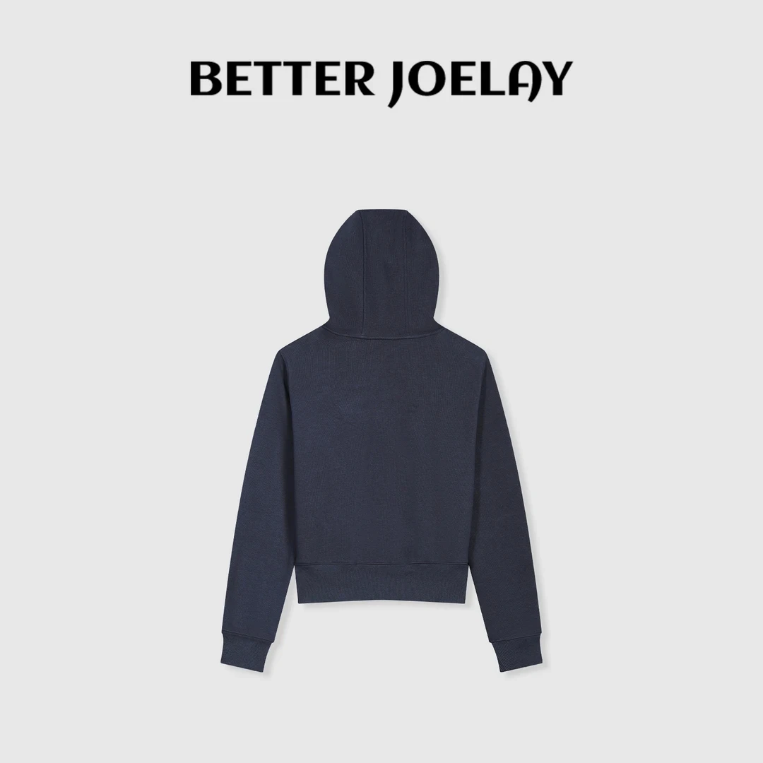 BETTERJOELAY-加绒【白日梦想家】时尚宽松开衫卫衣舒适潮流KH1331