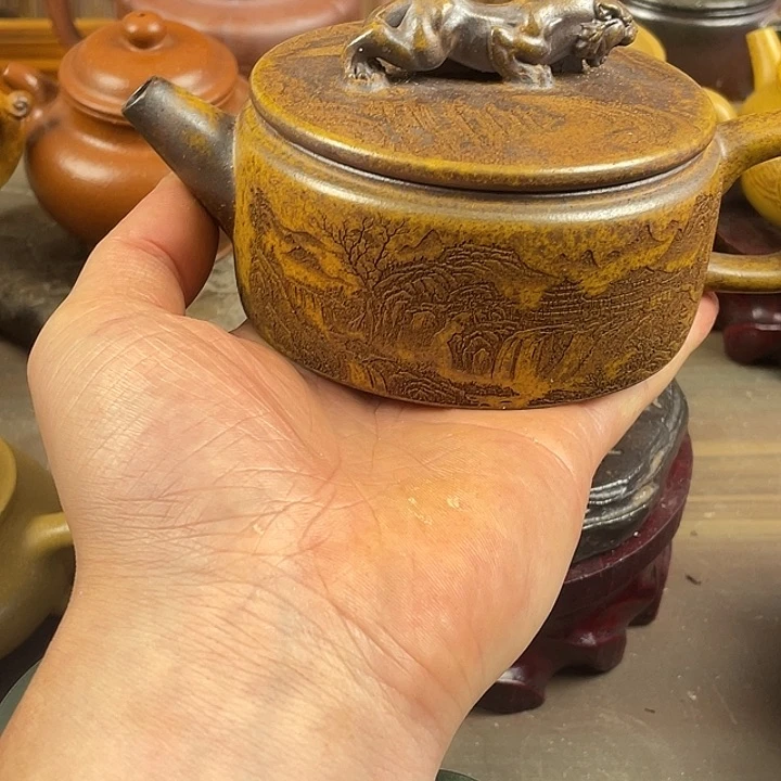 茶壶紫砂处理一把