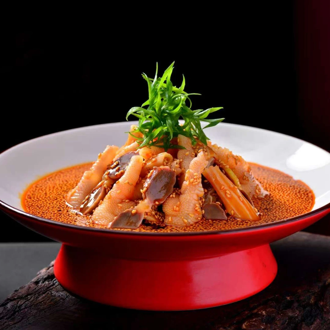 正宗四川钵钵鸡大盘鸡带红油开袋即食椒麻鸡麻辣