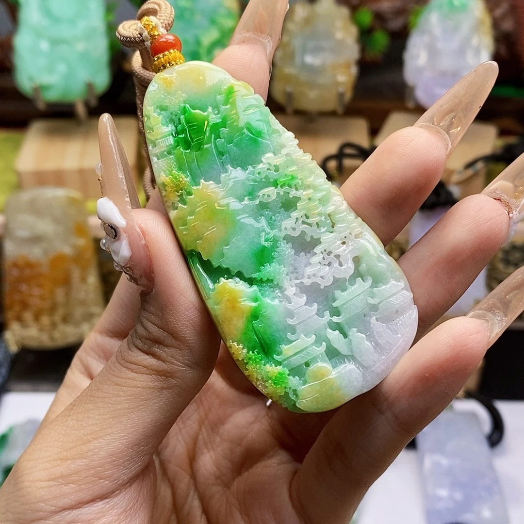 定制翡翠未镶嵌弥****通