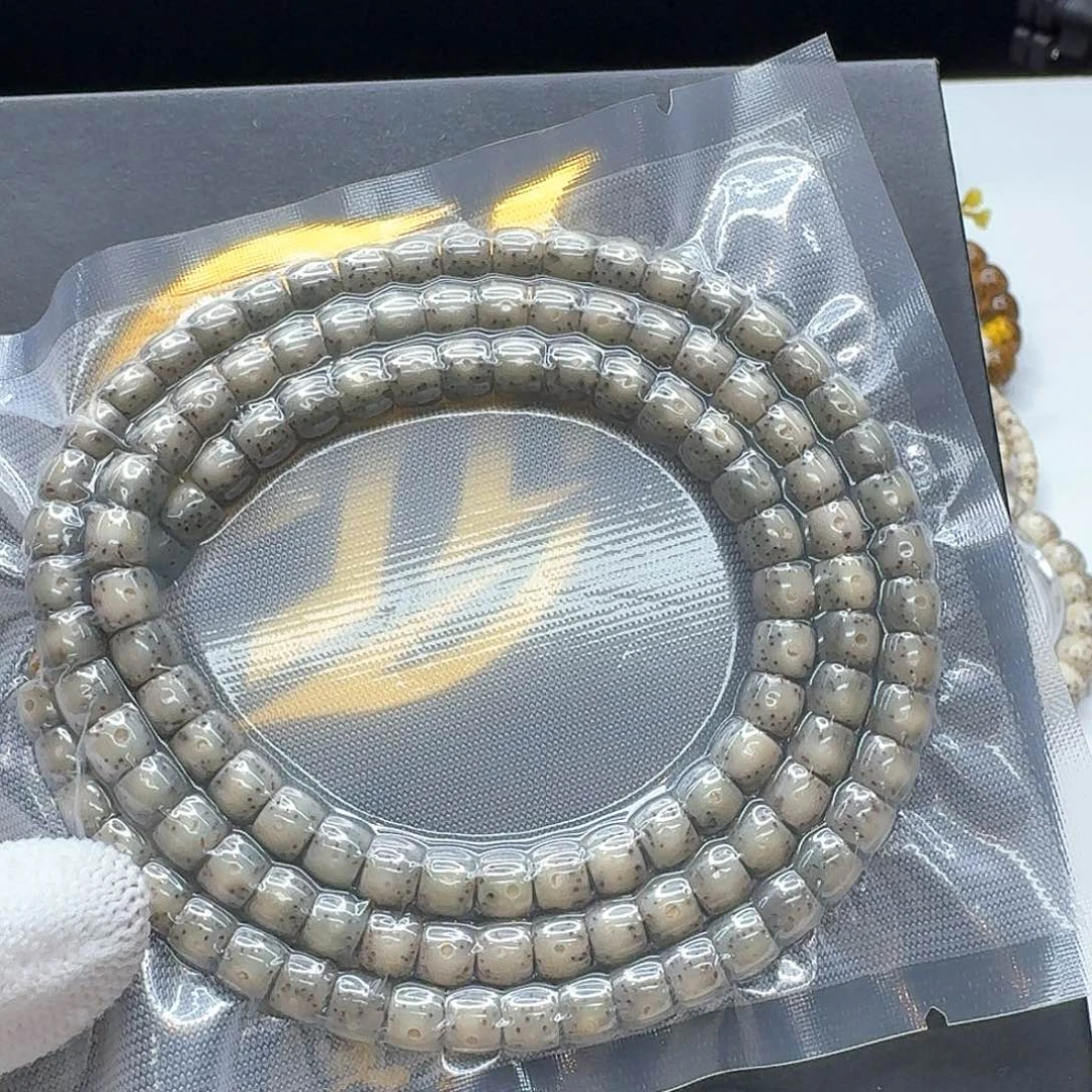 星月菩提吊坠124梵天糯冰绿幽灵大眼睛6左右108 直切