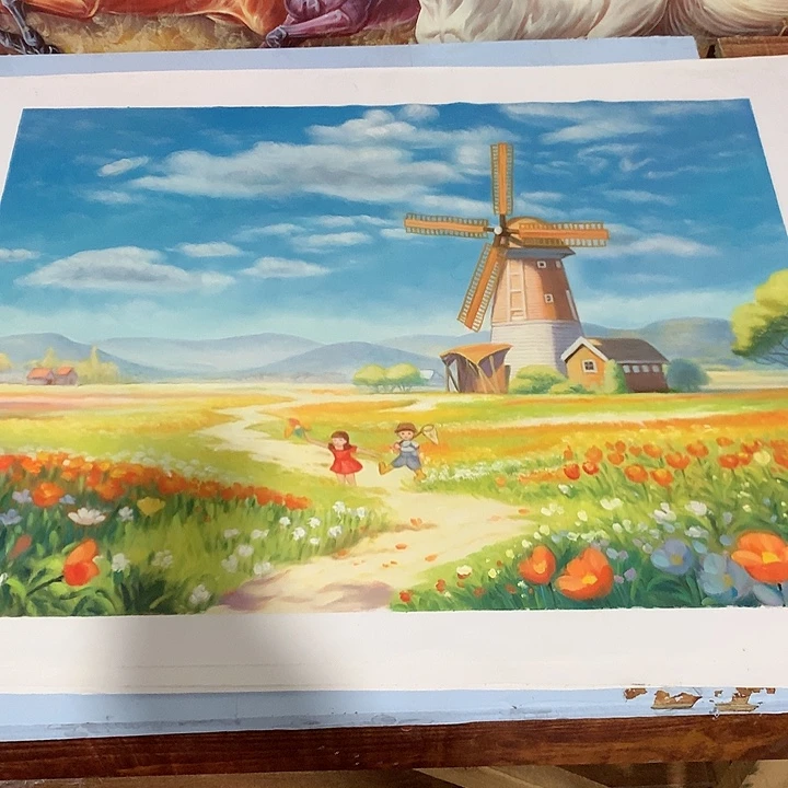 油画60*80手绘油画