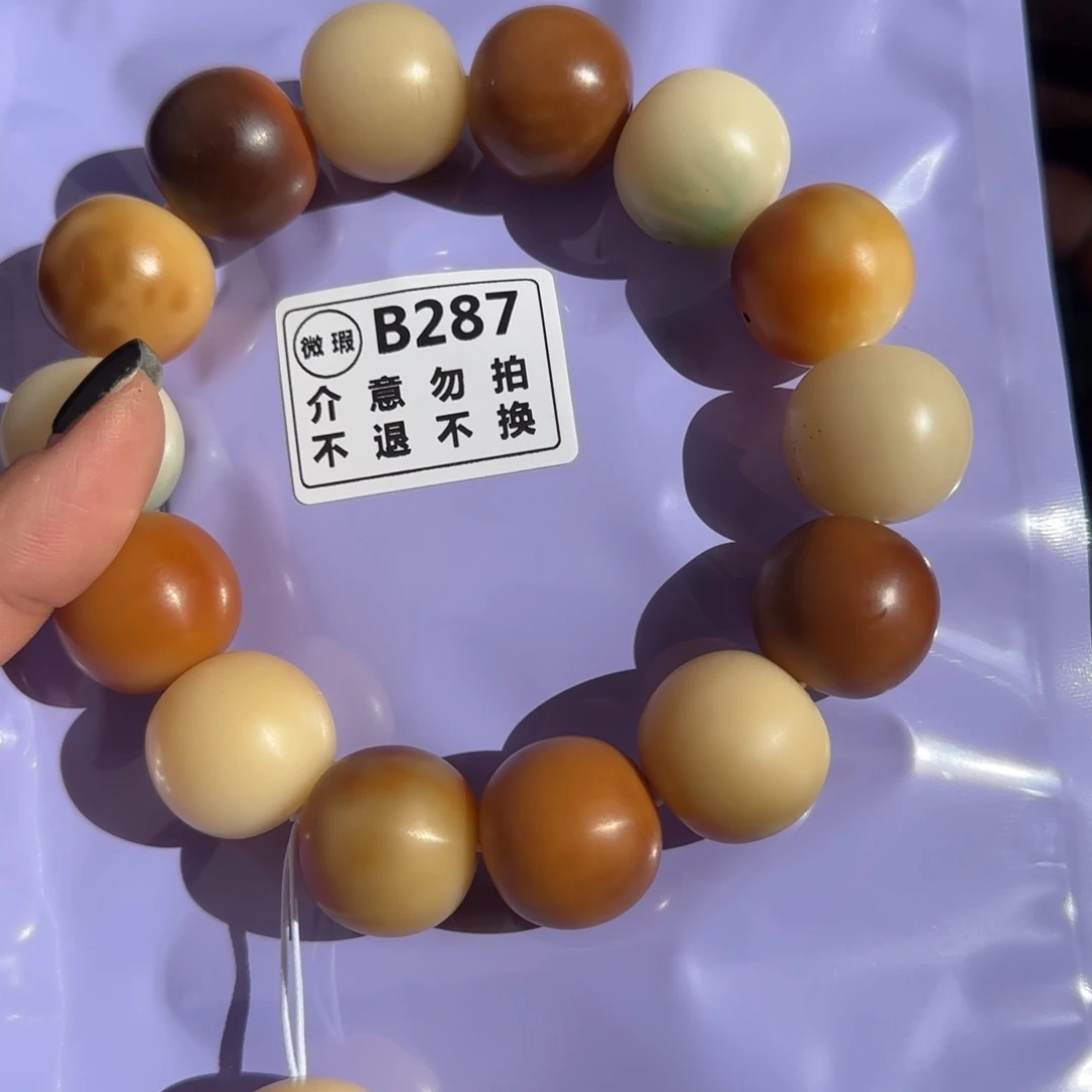 菩提根/象牙果手串龙*B287