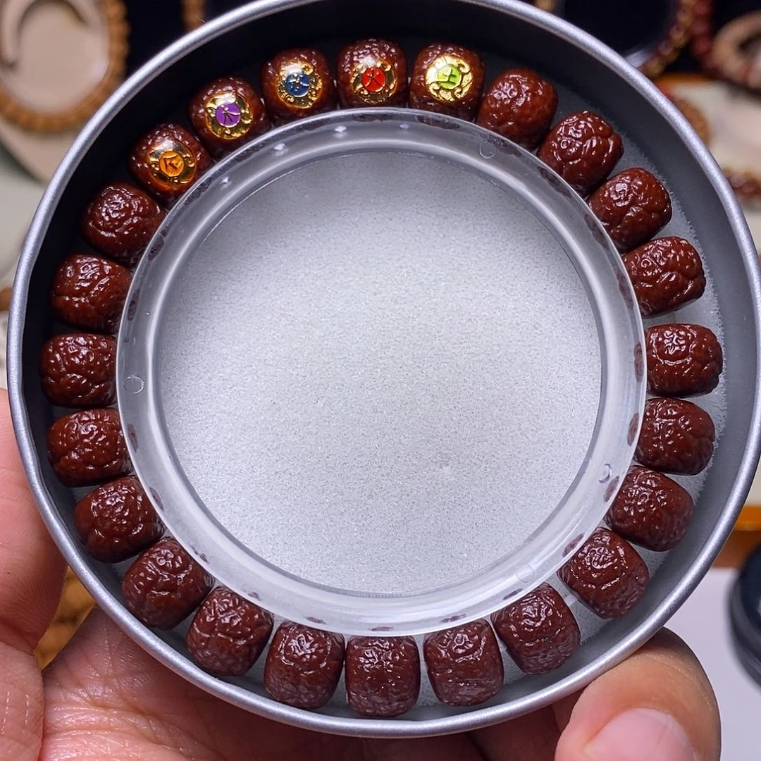 手串猴头核桃牛油膏机刷五行饕餮尺寸10+全品