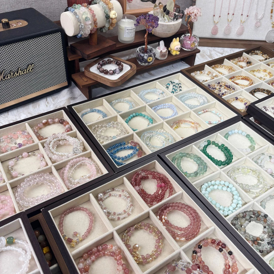 茉咔咔直播间挑选 水晶手串/手链 （多样性发）