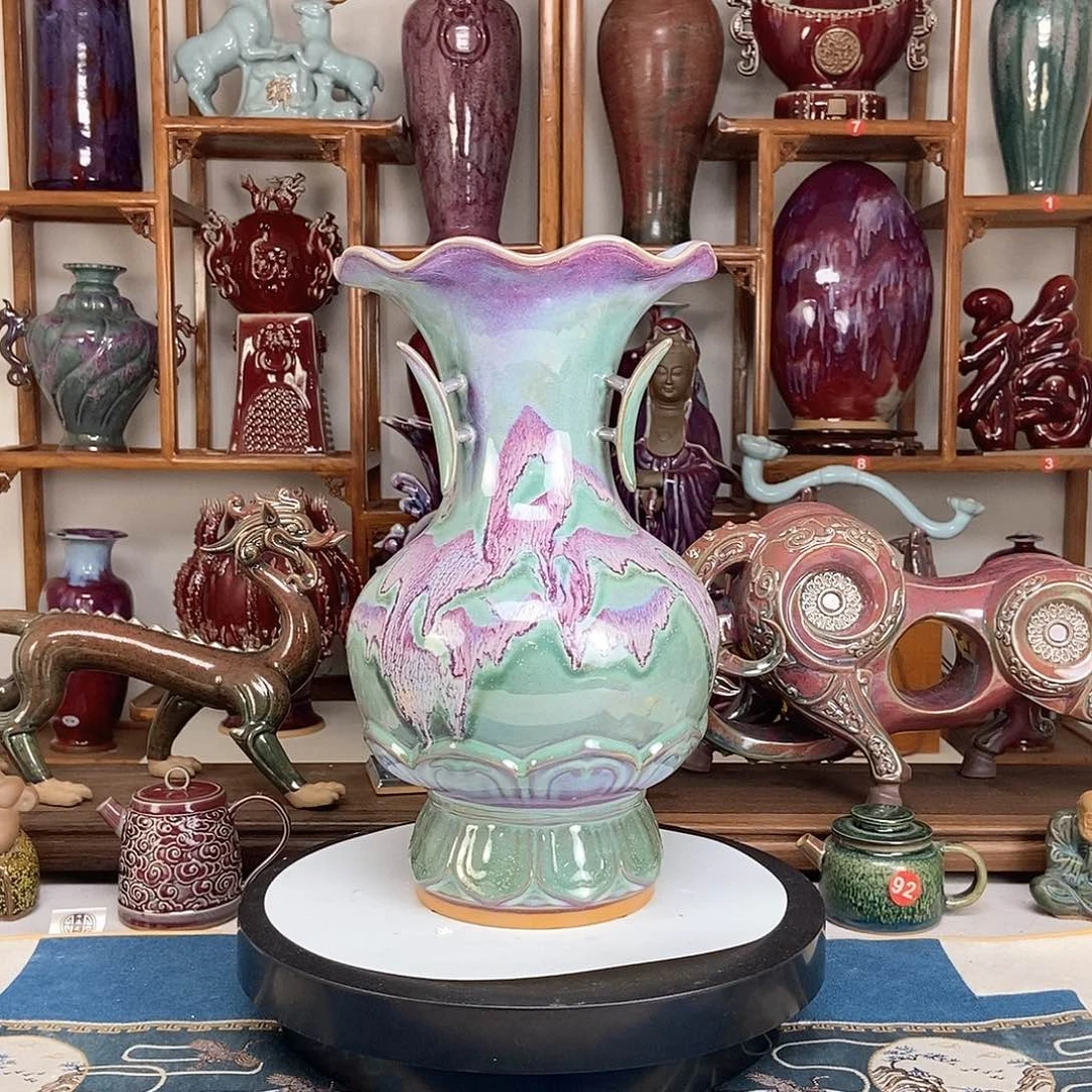 摆件五大名窑钧瓷035