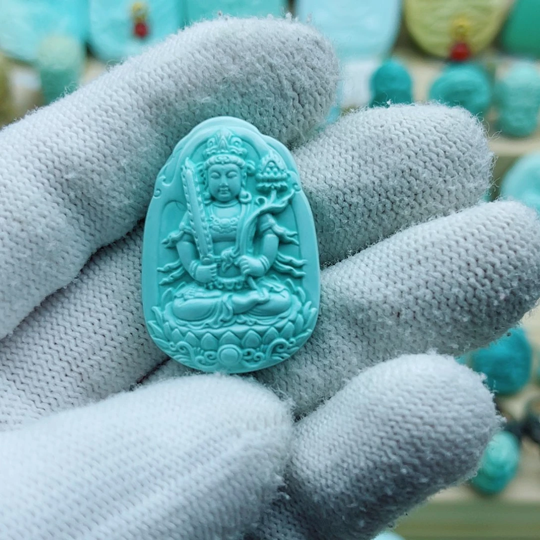 绿松石未镶嵌珠宝奇石