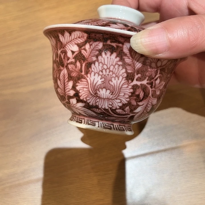 元青拙手仿元原矿釉里红