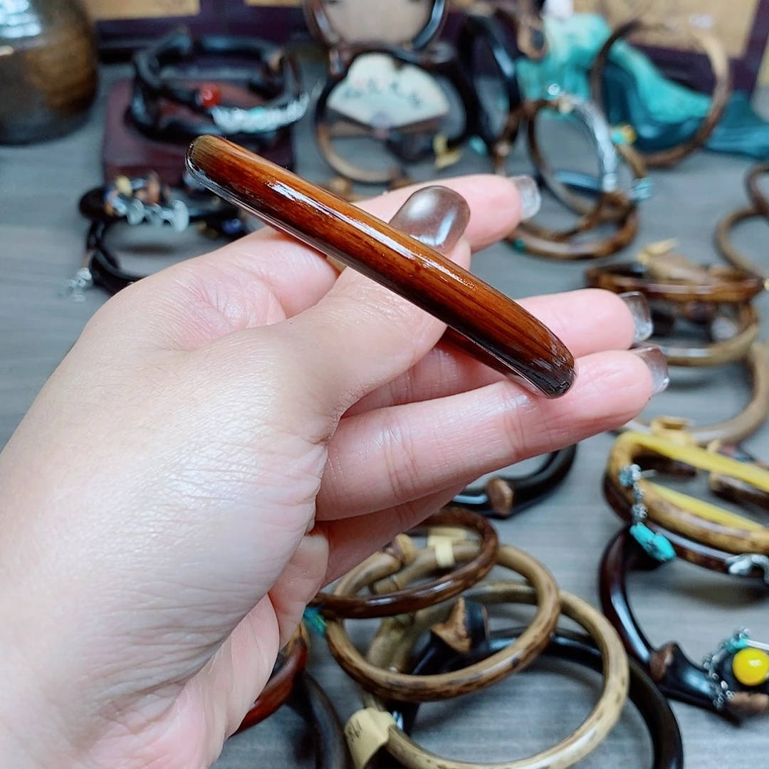 手串桃核渐变橘金阳15/18手围