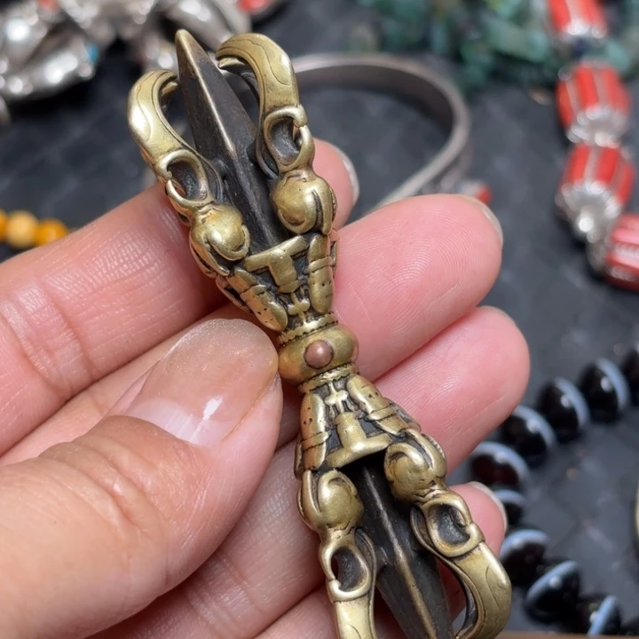 颈饰玻璃藏传喜马拉雅