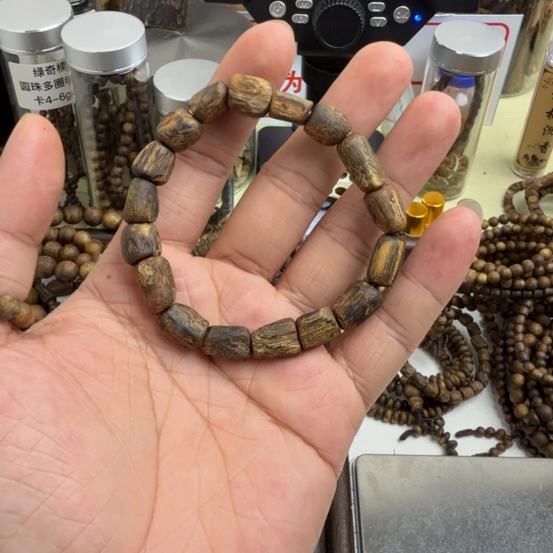 ****༻沉香香囊沉香奇楠沉香树丁单圈