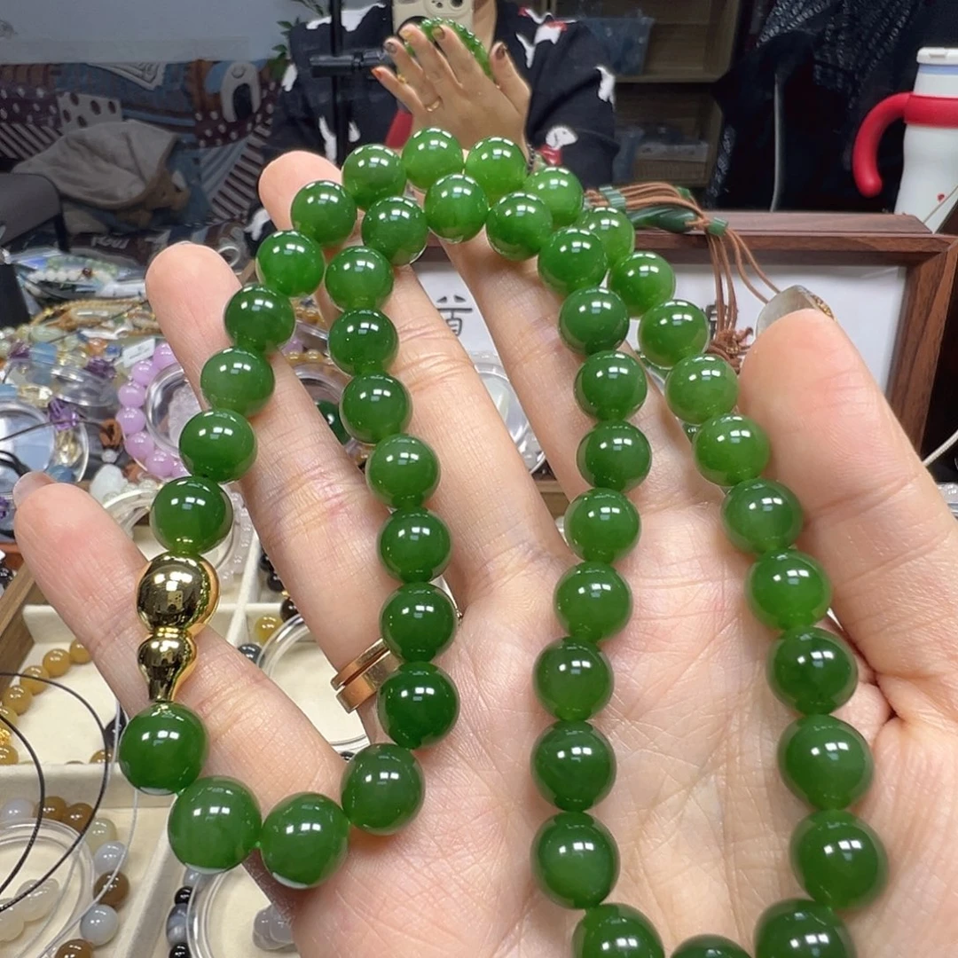 和田玉未镶嵌项链