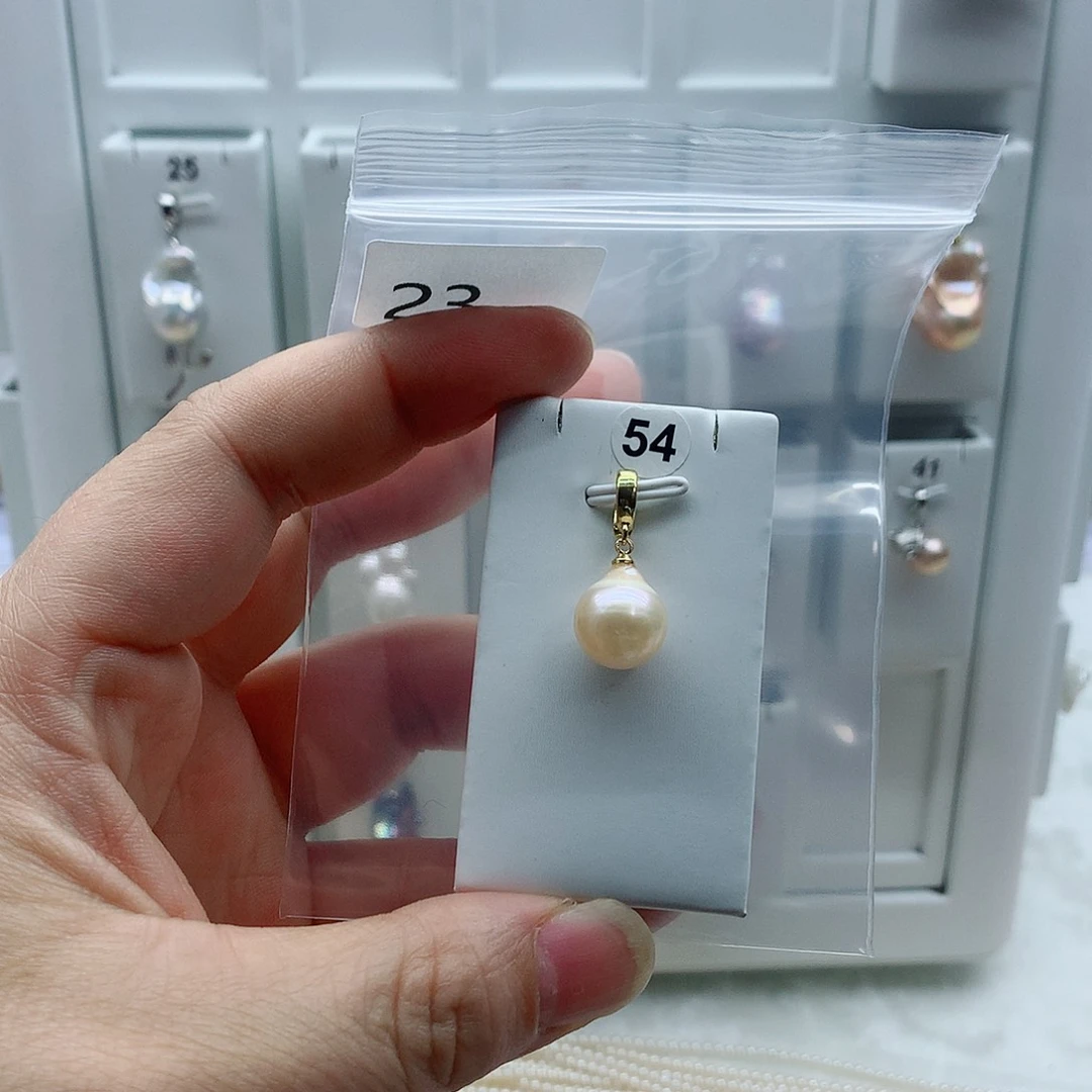 淡水珍珠吊坠(不含链)合金