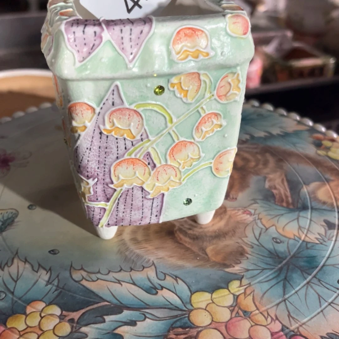 红陶魔**咪493花盆1个