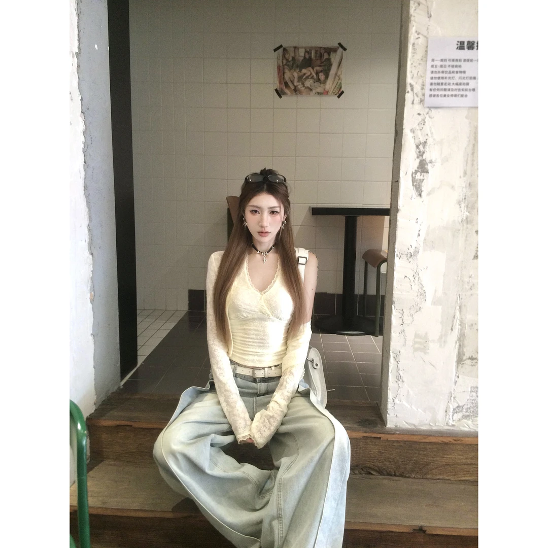 挂脖背心吊带上衣开衫两件套装QO87344-QT87345