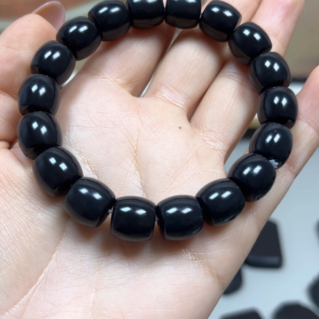 【闪购商品】和田玉（墨玉）卡12直切新年福利未镶嵌