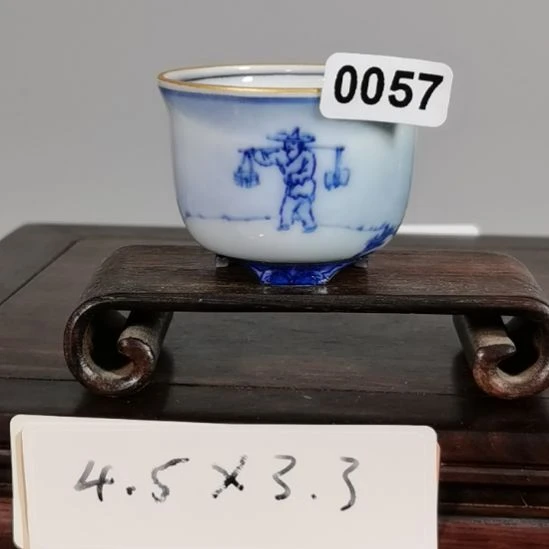 手工手绘釉盆大徳堂