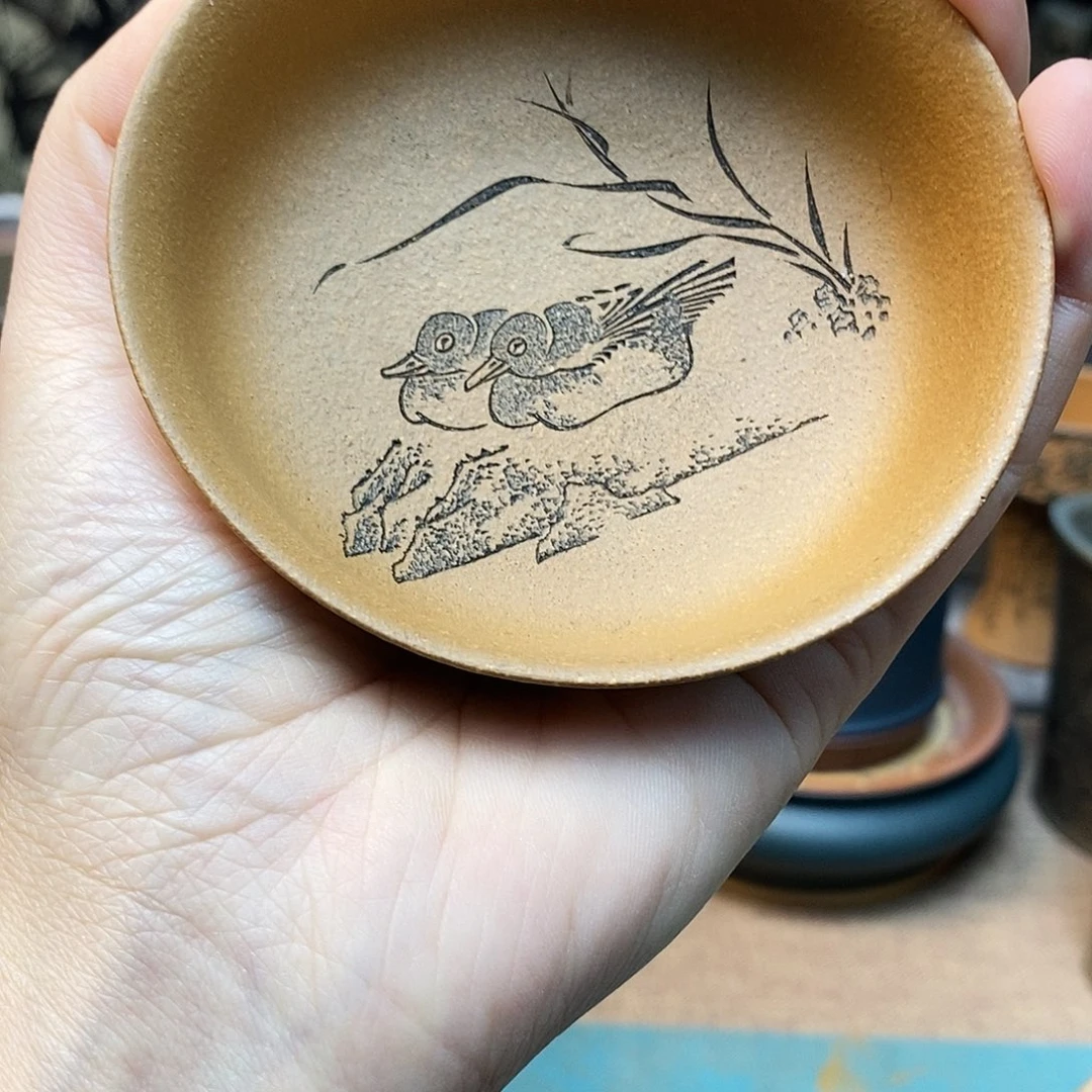 紫砂茶宠宜兴紫砂杯