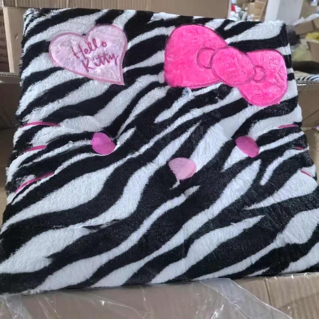 斑马猫咪坐垫，45*45.发2个