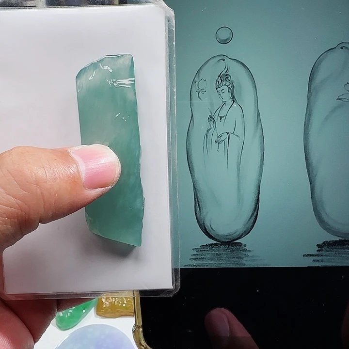 定制翡翠未镶嵌翡翠首饰