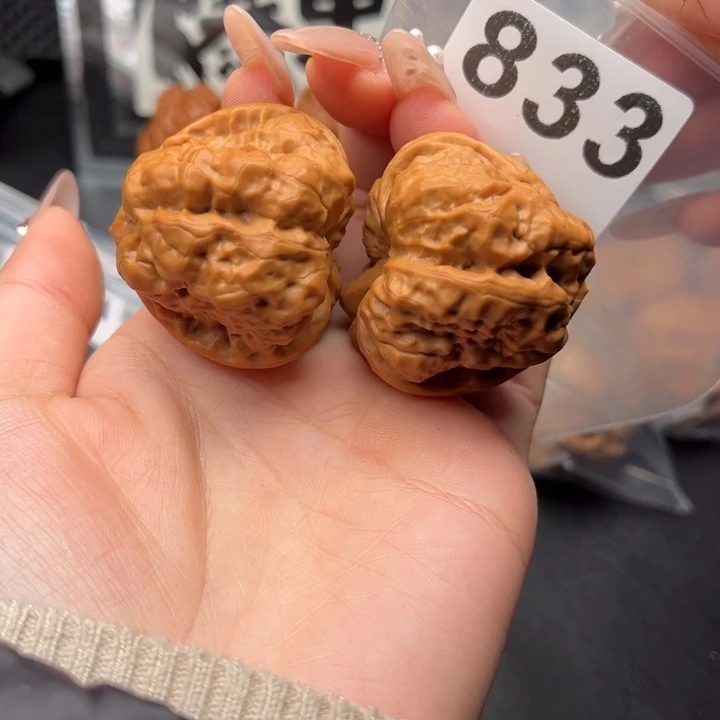 吊坠文玩核桃开背蹬腿41