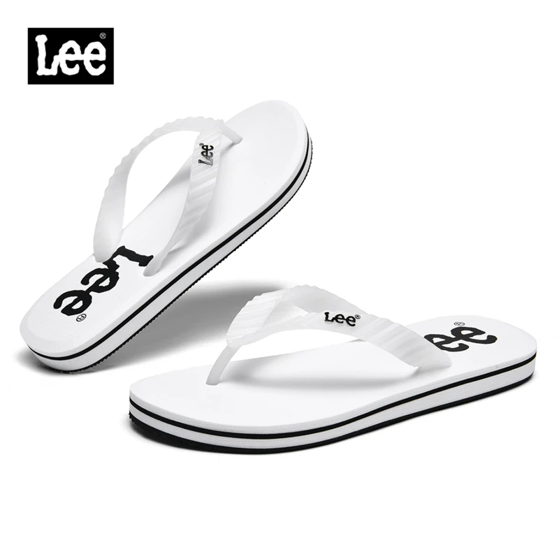 Lee男士透气外穿防滑耐磨男款休闲夏季沙滩人字拖户外L252UF228