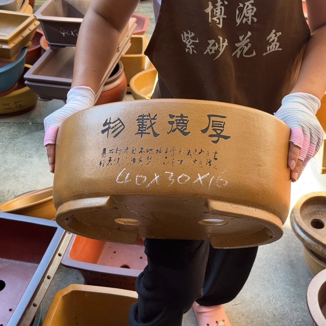 紫砂花盆盆景艺术